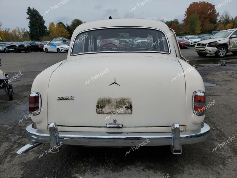 MERCEDES-BENZ 180D 1958 cream   7522380 photo #1